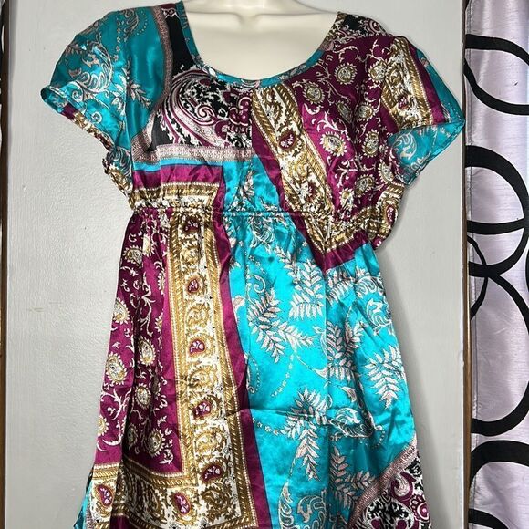 Motherhood Maternity Women's Multi Blouse - Picture 7 of 11